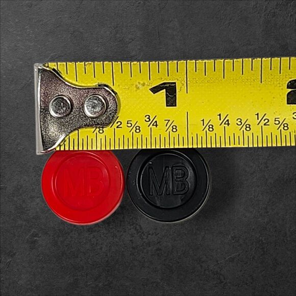 Vintage 1983 Milton Bradley Travel Connect Four Board Game Complete 47 Checkers - Picture 9 of 11